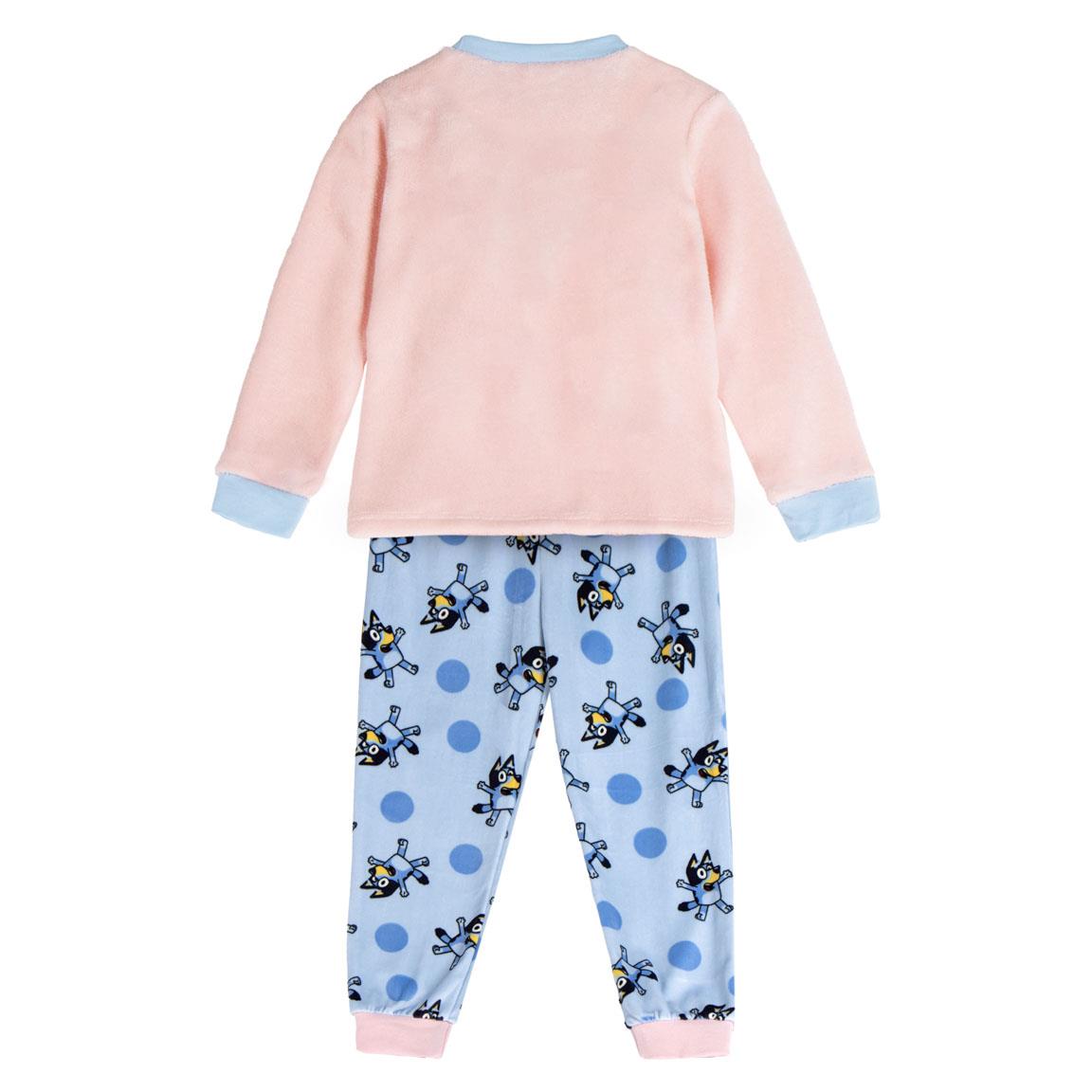 PIJAMA LARGO CORAL FLEECE APLICACIONES BLUEY - Imagen 2