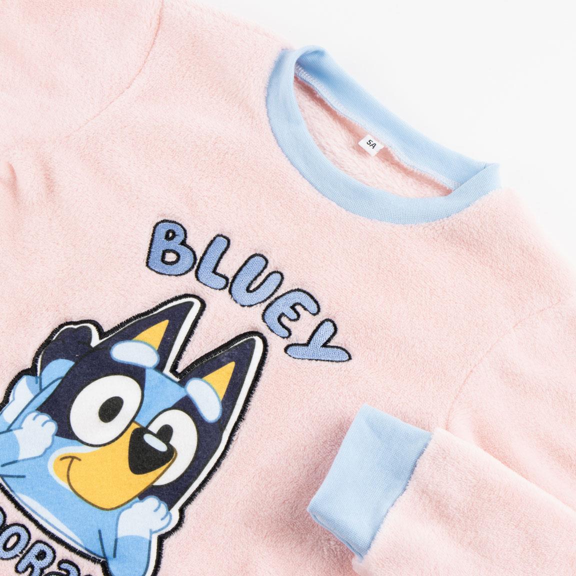 PIJAMA LARGO CORAL FLEECE APLICACIONES BLUEY - Imagen 3