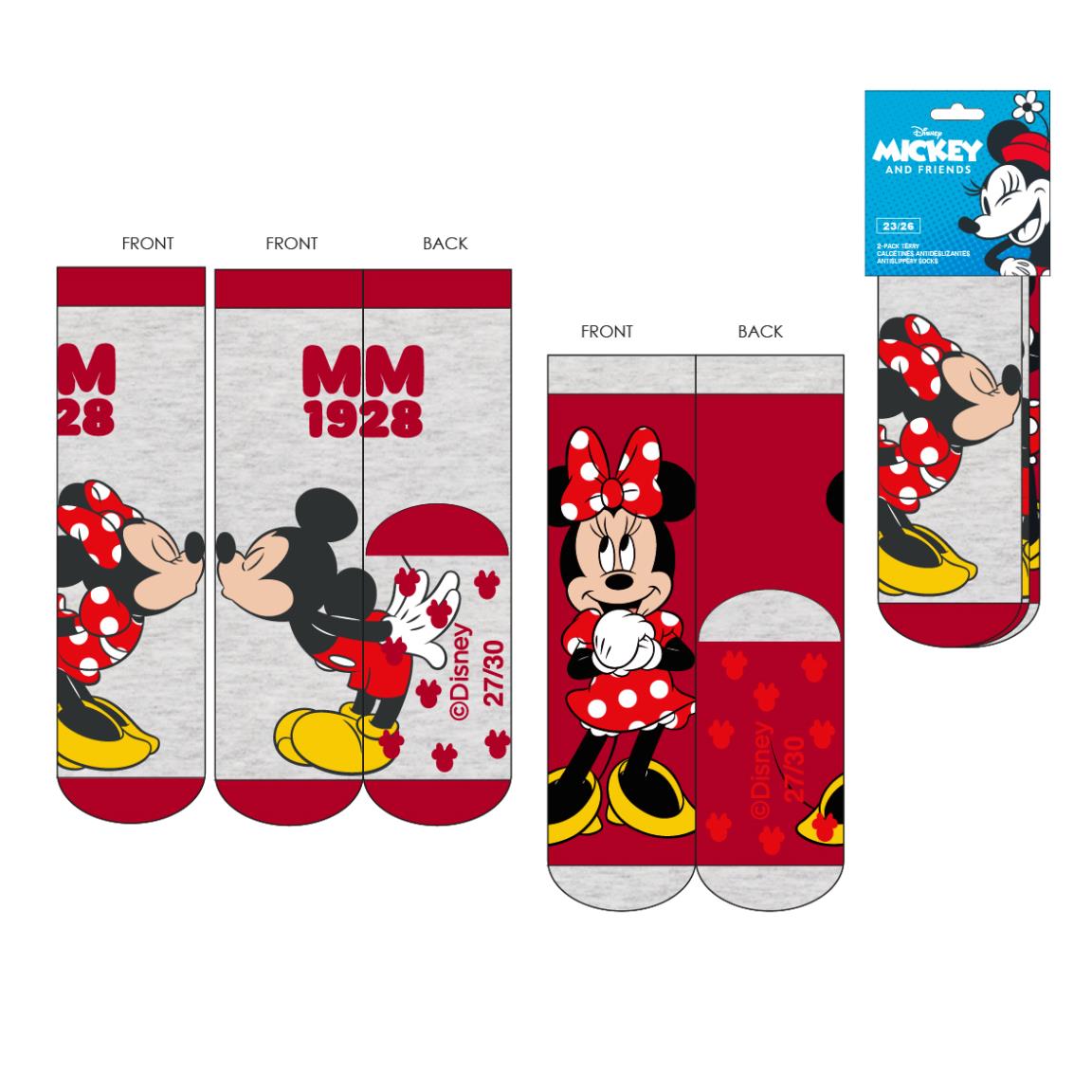 CALCETIN ANTIDESLIZANTE APLICACIONES MINNIE - Imagen 1