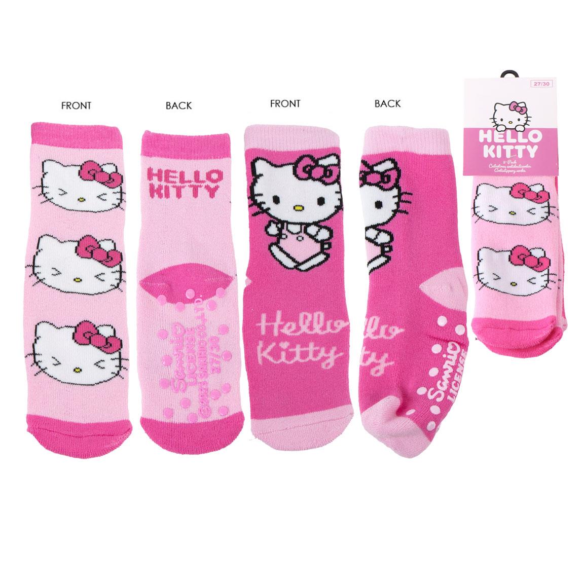CALCETIN ANTIDESLIZANTE APLICACIONES HELLO KITTY - Imagen 1