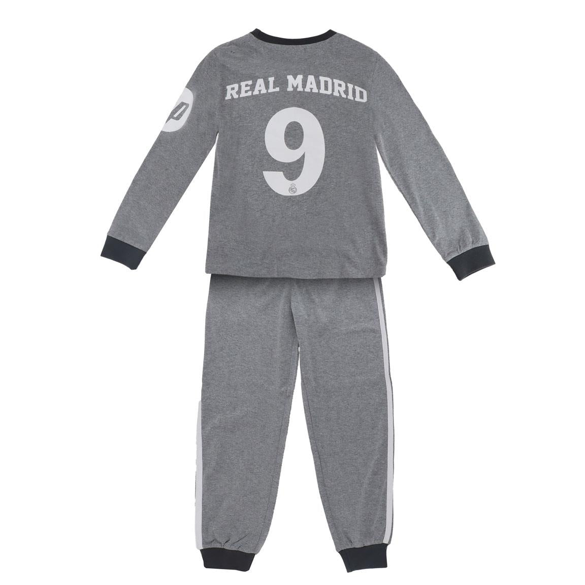 PIJAMA LARGO SINGLE JERSEY REAL MADRID - Imagen 2