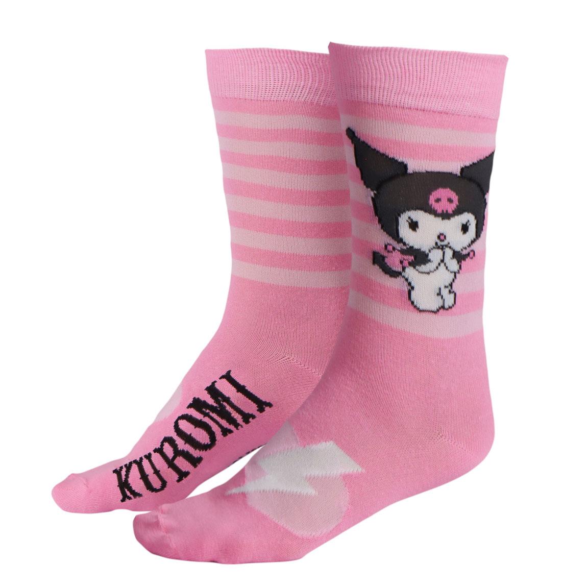 CALCETINES HELLO KITTY KUROMI - Imagen 2