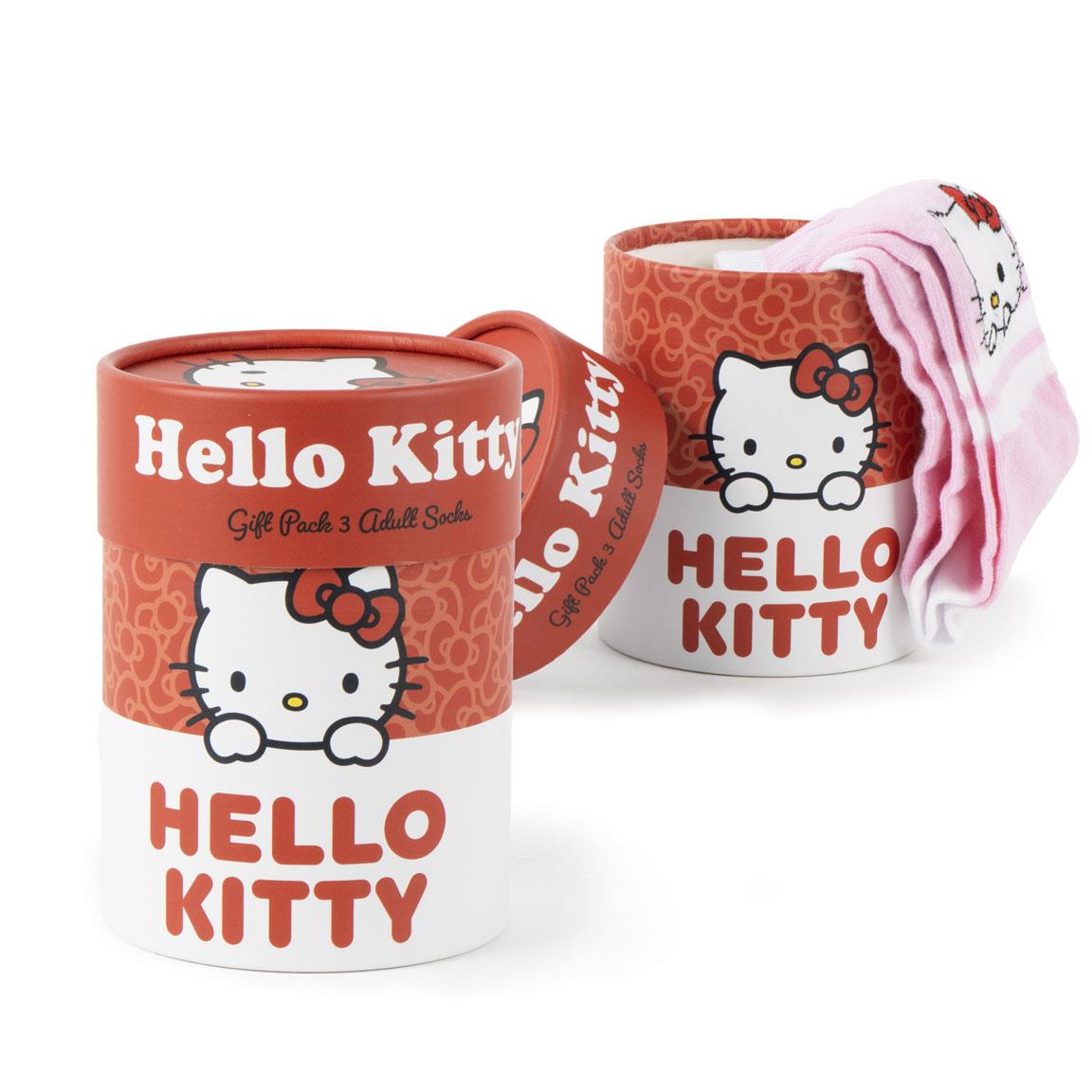 PACK CALCETINES 3 PIEZAS HELLO KITTY - Imagen 1