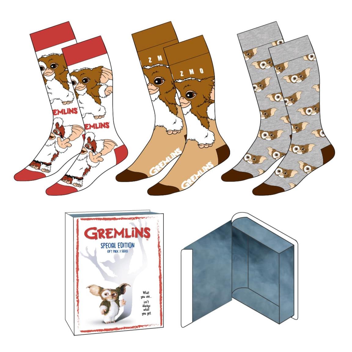 PACK CALCETINES 3 PIEZAS GREMLINS - Imagen 1