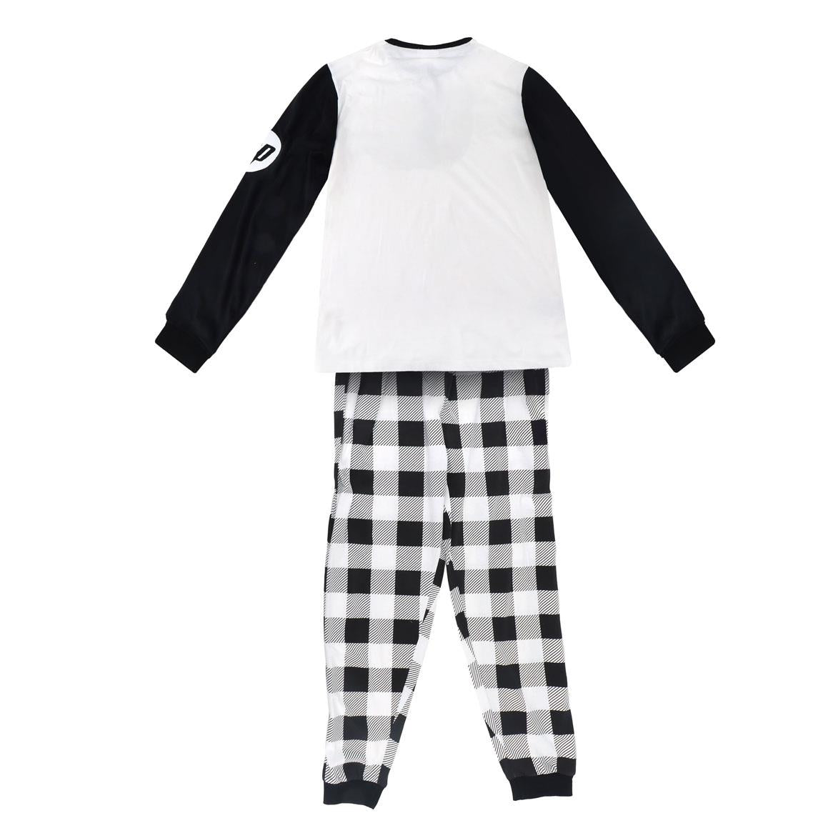 PIJAMA LARGO SINGLE JERSEY REAL MADRID - Imagen 2