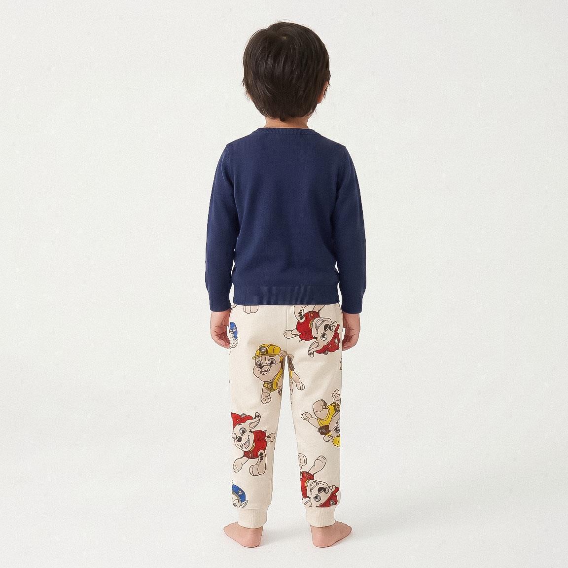 PANTALON LARGO FRENCH TERRY 2 PIEZAS PAW PATROL