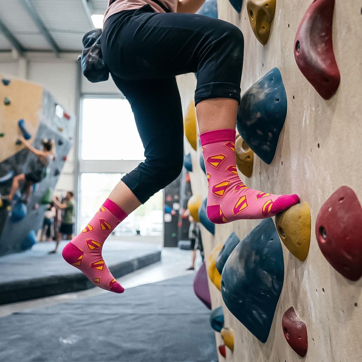 CALCETINES SUPERMAN SUPERGIRL