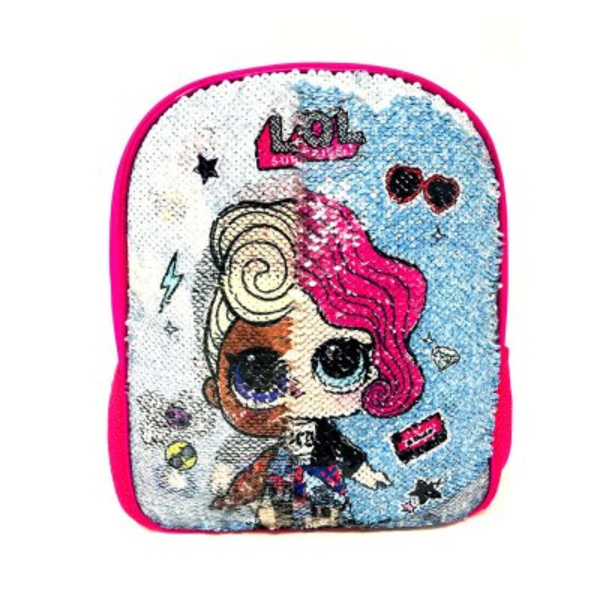 MOCHILA LOL SURPRISE LENTEJULA INFANTIL