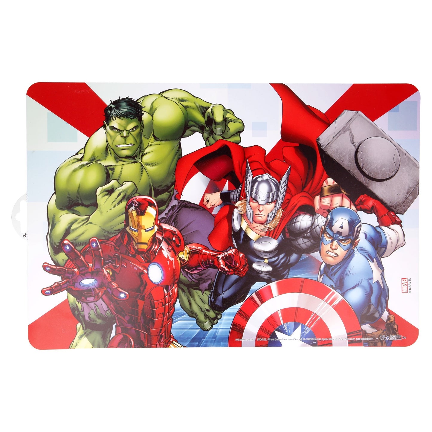 MANTEL INDIVIDUAL AVENGERS PACK 12 UD