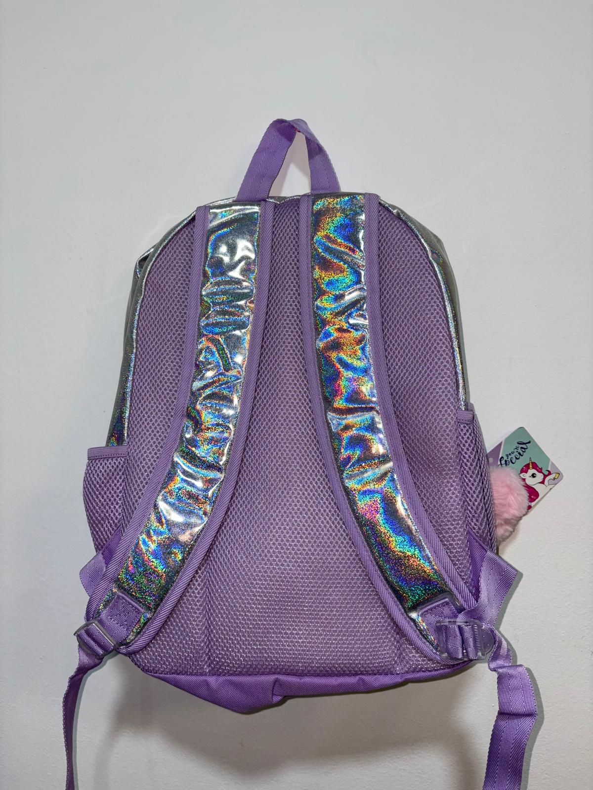 MOCHILA UNICORNIOS LOVE SHINE LENTEJUELAS