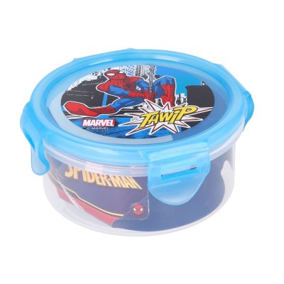 ILLUSION ROUND CONTAINER 270 ML SPIDERMAN