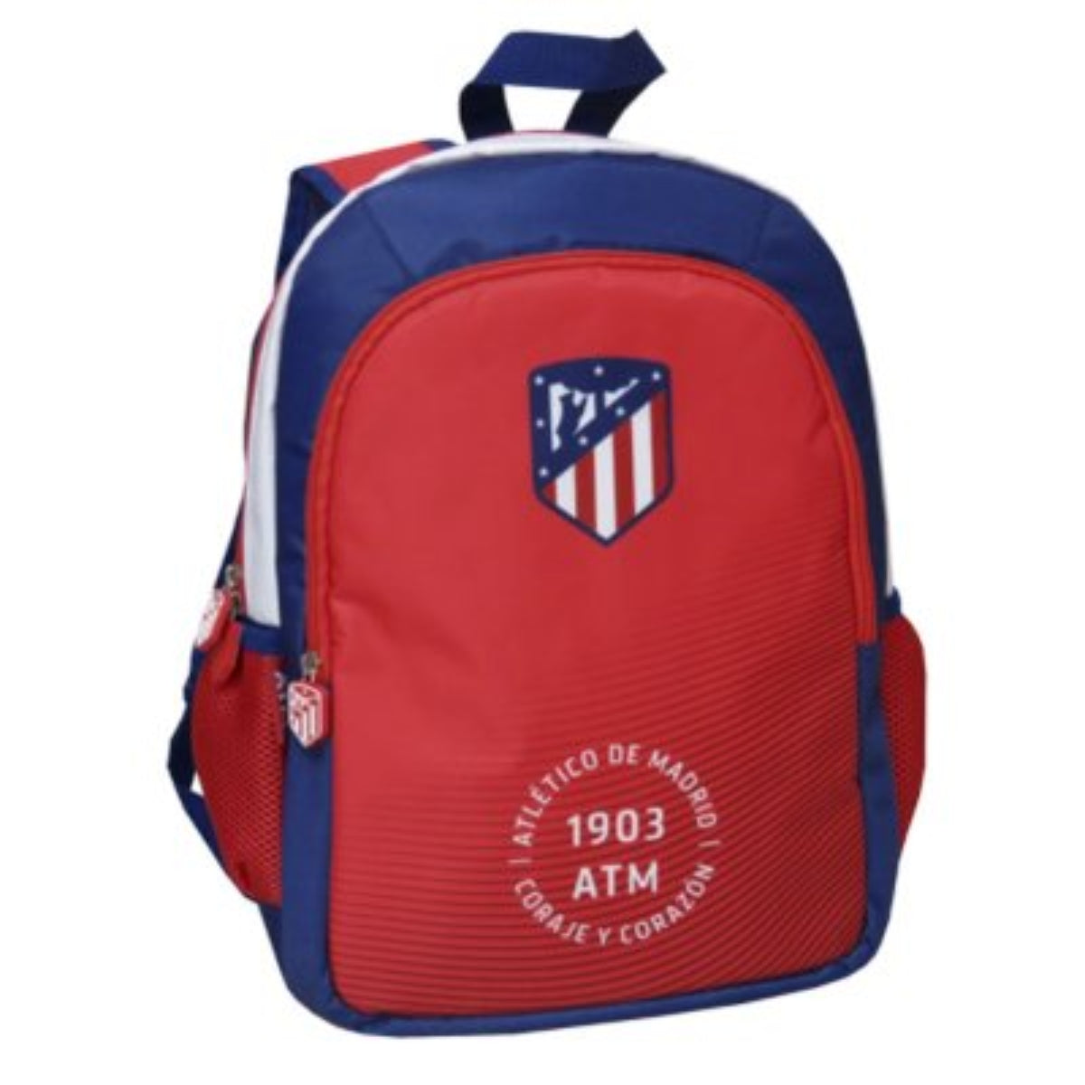 MOCHILA ESCOLAR REVERSIVLE ATLETICO DE MADRID