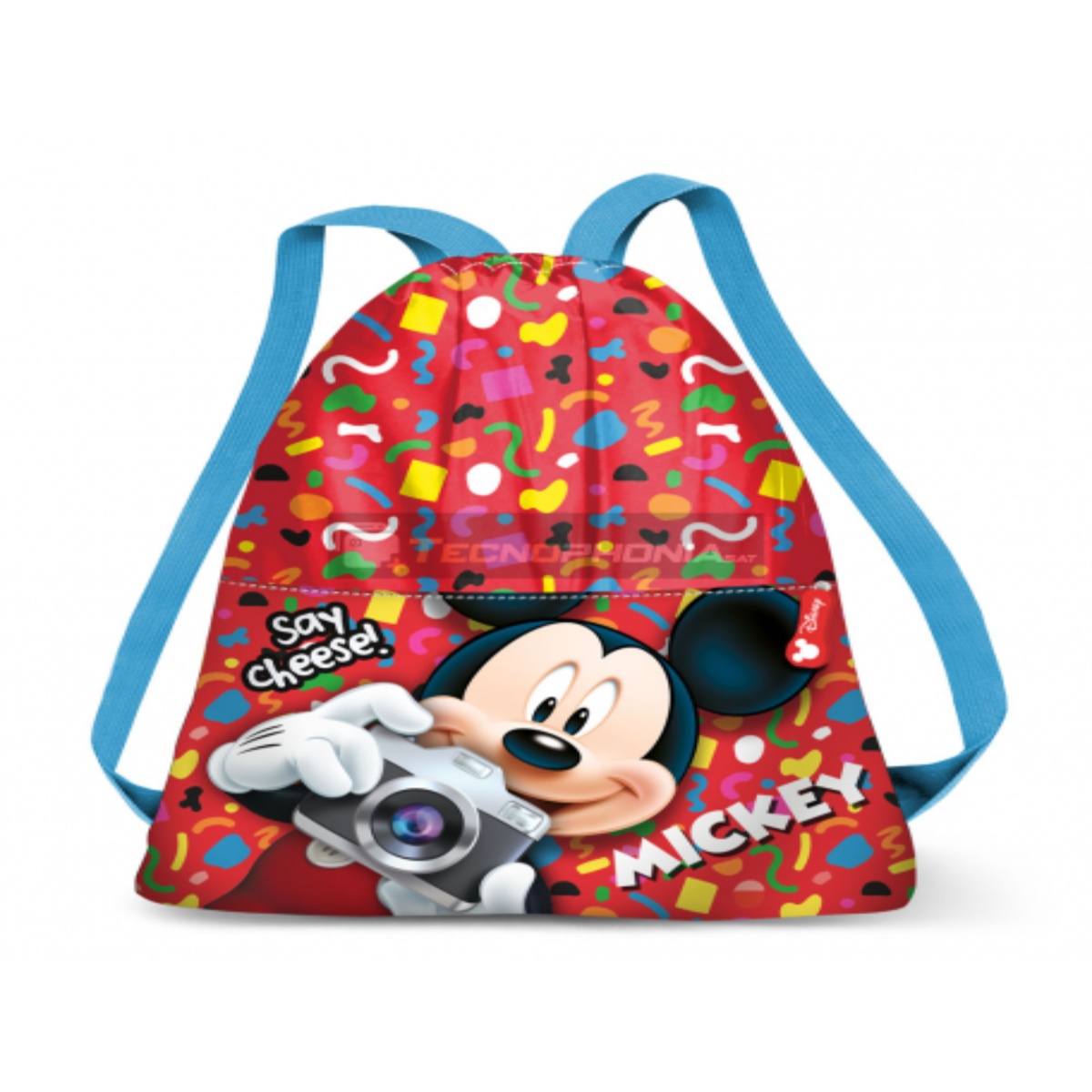 MICKEY MOUSE DISNEY STRAP BACKPACK SACK 41X35CM
