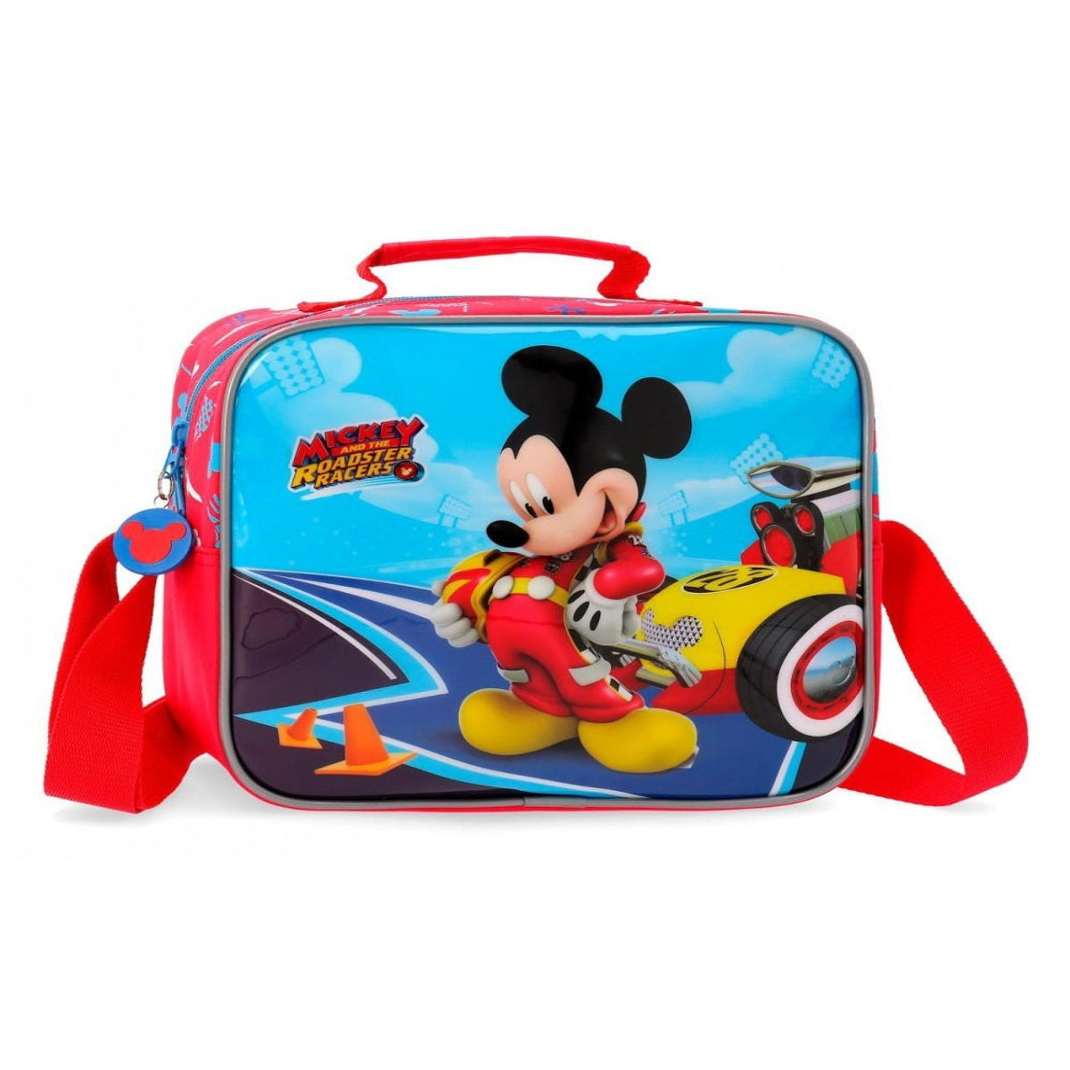 MERENDERO A TROLLEY CON BANDOLERA LETS ROLL MICKEY