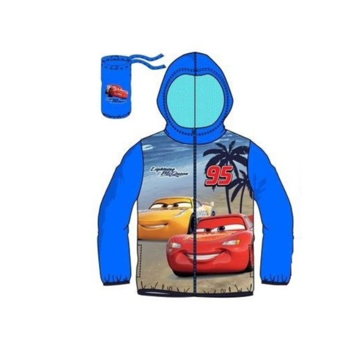 PACK OF 8 CARS RAINCOATS