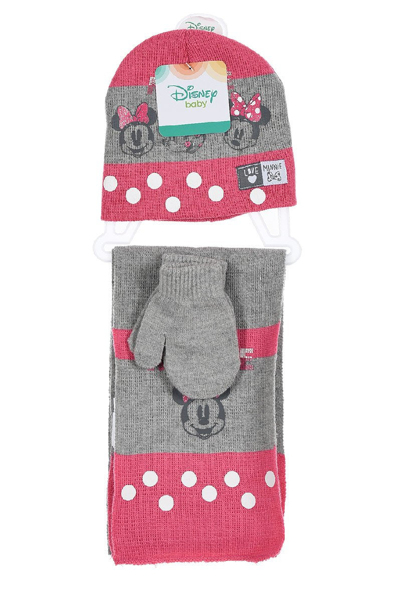CONJUNTO INVIERNO 3 PIEZAS MINNIE