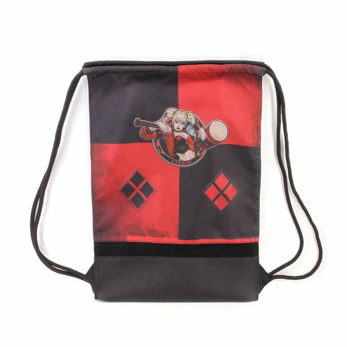 HARLEY QUINN PUDDIN STRAP BACKPACK SACK 48X35X1CM
