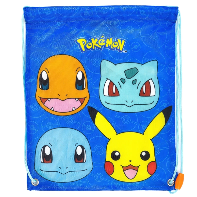 BOLSA MERIENDA POKEMON FACES - Imagen 1