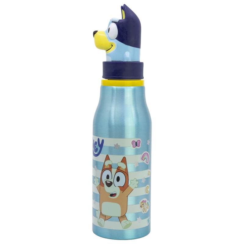 BOTELLA ALUMINIO CON FIGURITA 3D 690 ML BLUEY - Imagen 2