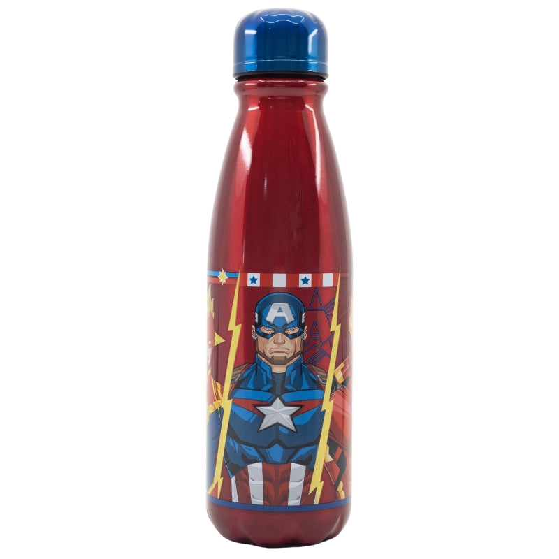 BOTELLA ALUMINIO INFANTIL 600 ML AVENGERS INVINCIBLE FORCE - Imagen 1