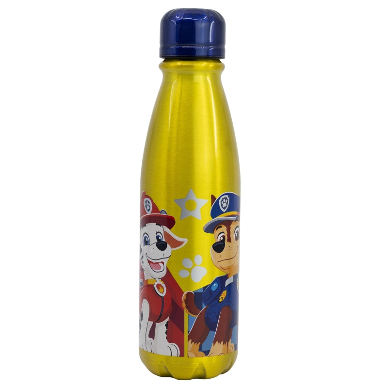 BOTELLA ALUMINIO INFANTIL 600 ML PAW PATROL BOY RESCUE PUPS - Imagen 1