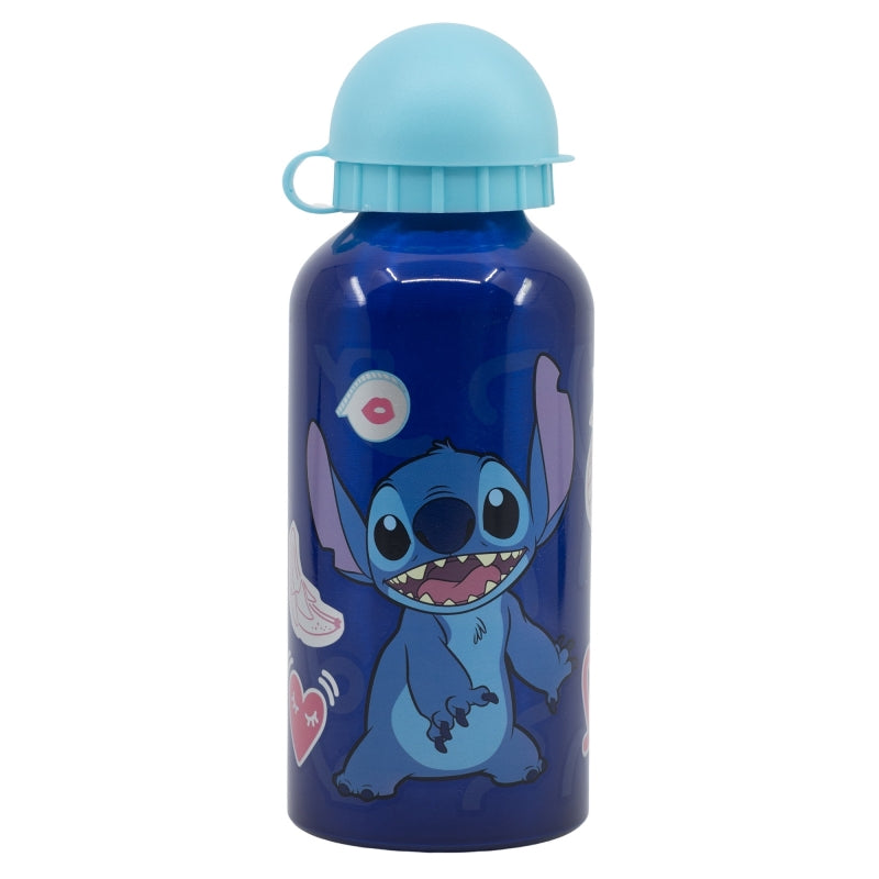 BOTELLA ALUMINIO PEQUEÃA 400 ML STITCH PALMS - Imagen 2