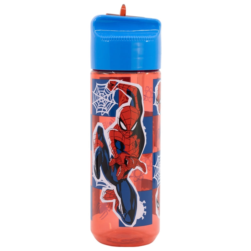 BOTELLA ECOZEN HIDRO GRANDE 540 ML SPIDERMAN ARACHNID GRID - Imagen 1
