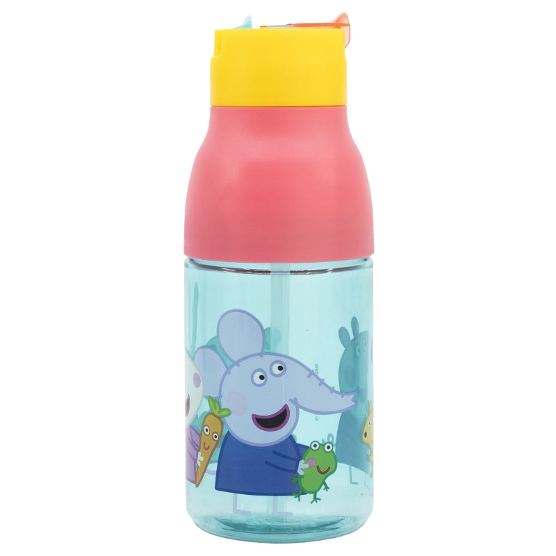 BOTELLA ECOZEN SIPPER PREMIUM 420 ML PEPPA PIG CORE 2022 - Imagen 1