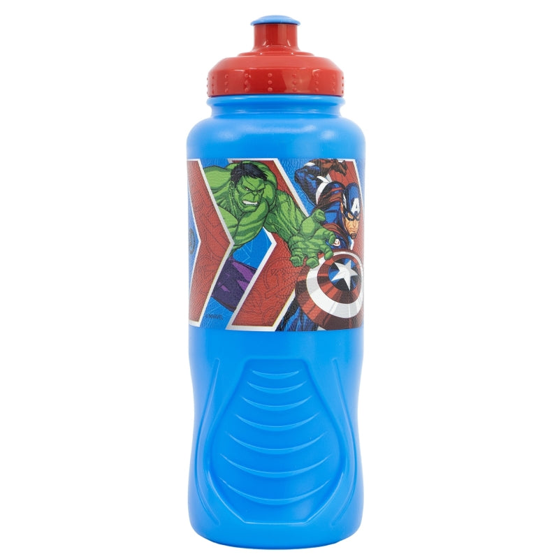 BOTELLA ERGONOMICA 430 ML AVENGERS HERALDIC ARMY - Imagen 1