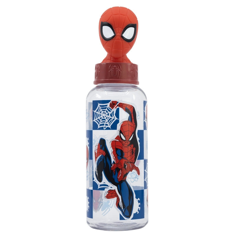 BOTELLA FIGURITA 3D 560 ML SPIDERMAN MIDNIGHT FLYER - Imagen 1