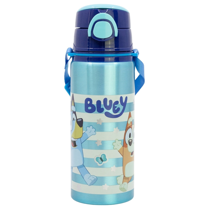 BOTELLA POP UP DE ALUMINIO CON CORREA 730 ML BLUEY - Imagen 1