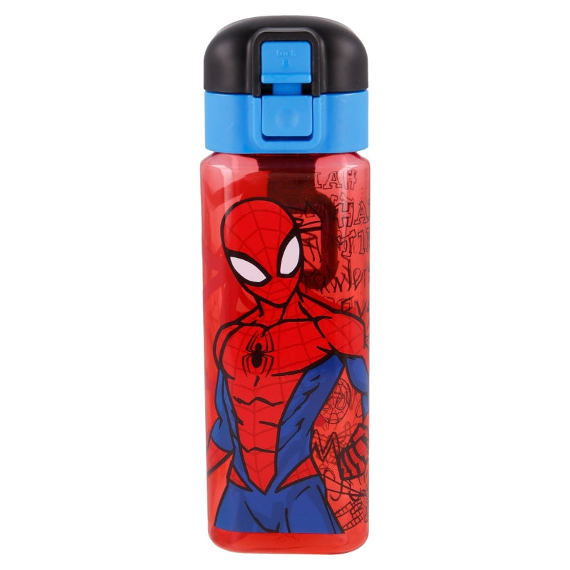 BOTELLA ROBOT CON CIERRE 550 ML SPIDERMAN URBAN WEB - Imagen 1