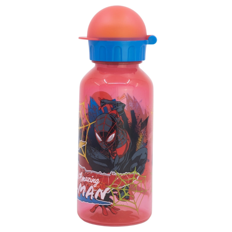 BOTELLA SCHOOL 370 ML SPIDERMAN MOVING TARGET - Imagen 1