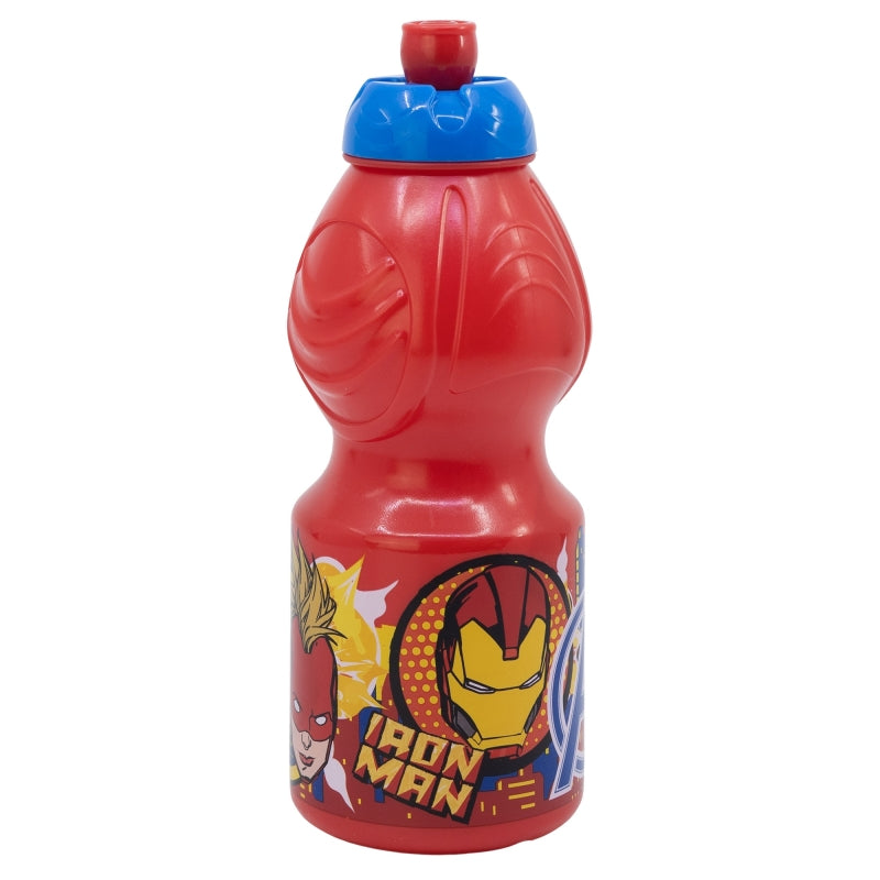 BOTELLA SPORT 400 ML AVENGERS BOMBERS - Imagen 1