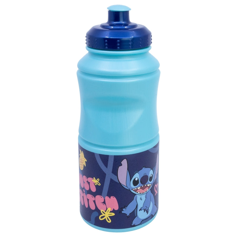 BOTELLA SPORT EASY HOLD 380 ML STITCH PALMS - Imagen 1