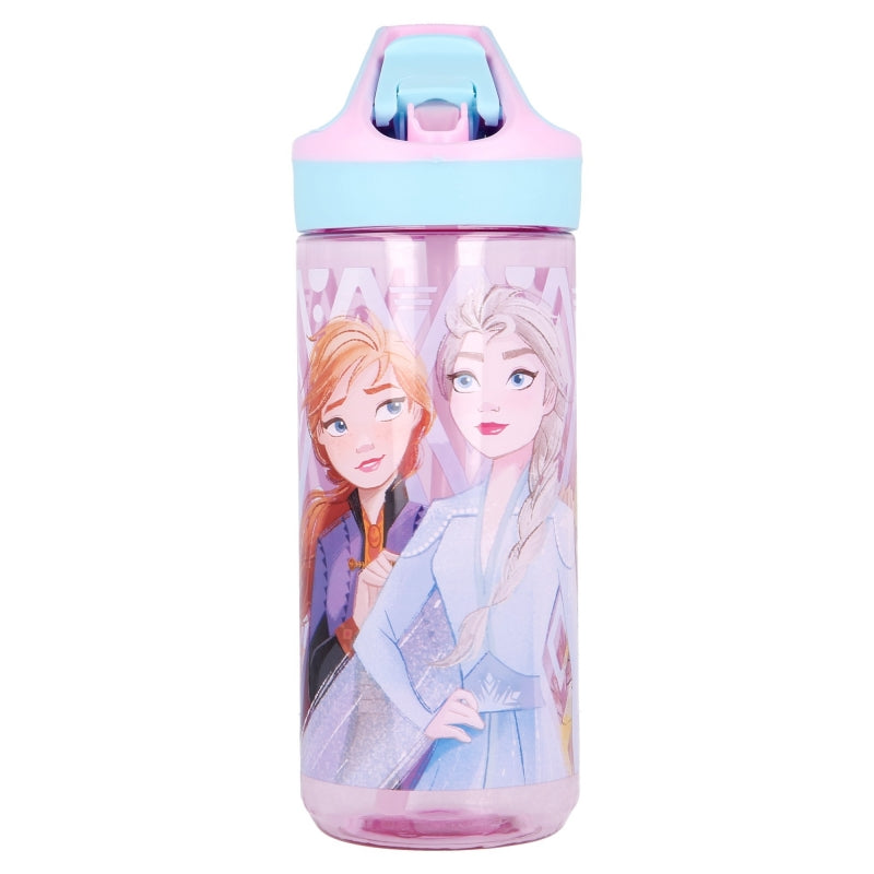 BOTELLA TRITAN PREMIUM MEDIANA 620 ML FROZEN II ELEMENTS - Imagen 1