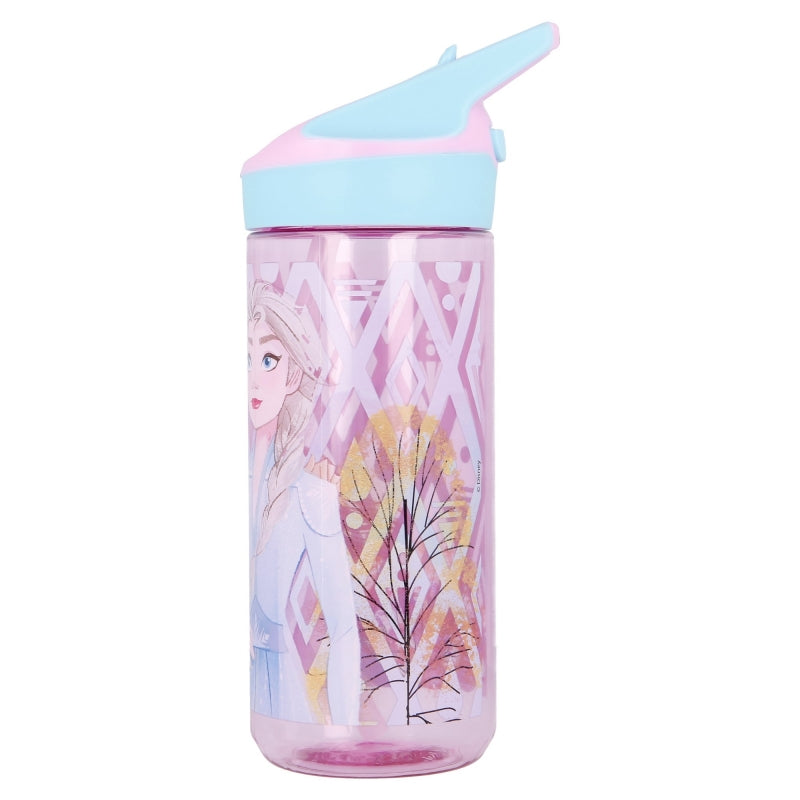 BOTELLA TRITAN PREMIUM MEDIANA 620 ML FROZEN II ELEMENTS - Imagen 2