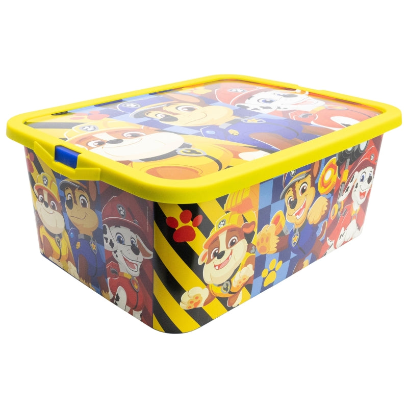 CAJA CLICK 13 L PAW PATROL BOY RESCUE PUPS - Imagen 1