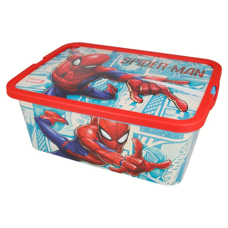 CAJA CLICK 13 L SPIDERMAN COMIC BOOK ++ - Imagen 1