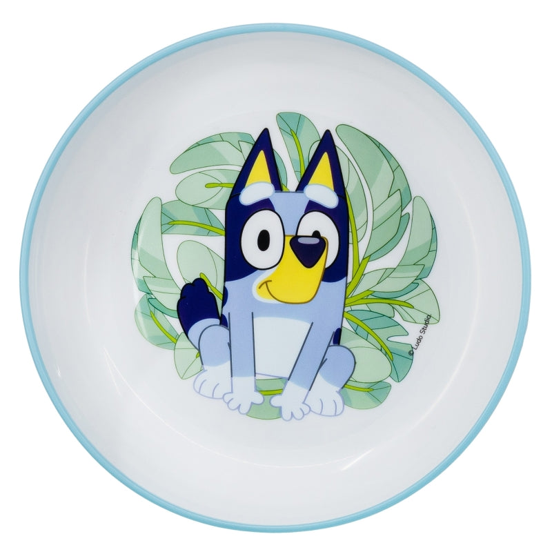 CUENCO ANTIDESLIZANTE PREMIUM BICOLOR BLUEY - Imagen 2