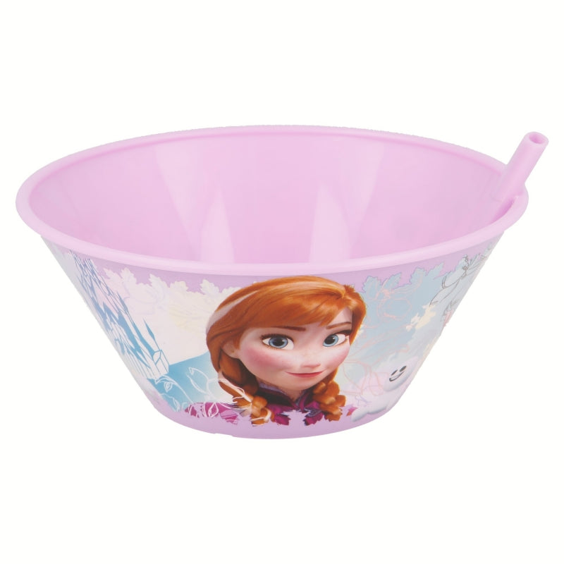 CUENCO PAJITA 500 ML FROZEN FLORAL - Imagen 1