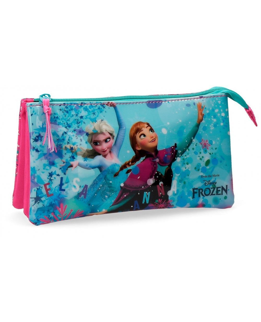 ESTUCHE PORTATODO 3 COMPARTIMENTOS FROZEN STAR