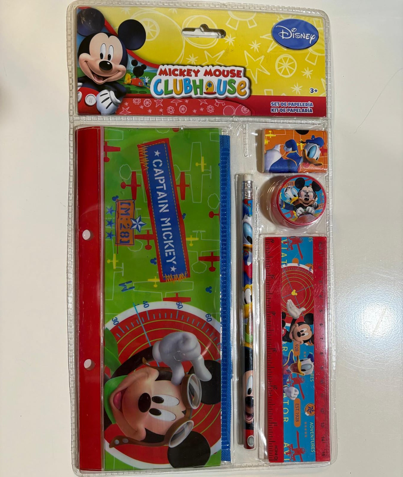 MICKEY STATIONERY SET