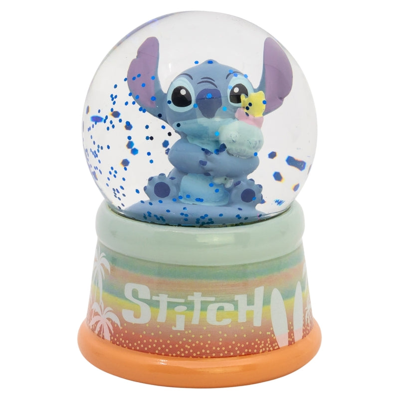 GLOBO DE NIEVE STITCH EN CAJA DE REGALO - Imagen 1