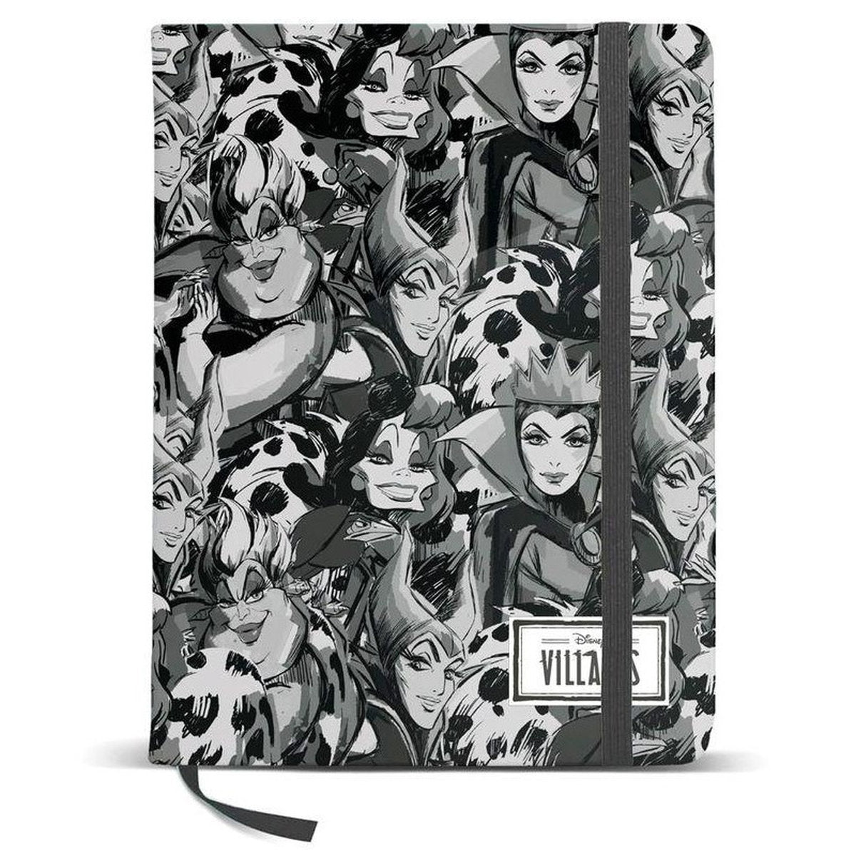 DIARIO VILLANAS DISNEY TAMAÑO 21X13CM
