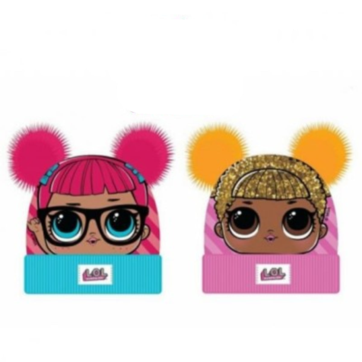 GORRO CON POMPON LOL