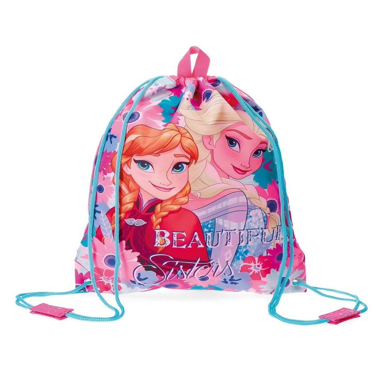 A-SACK GYM FROZEN FLOWERS DISNEY 40X30X1CM.