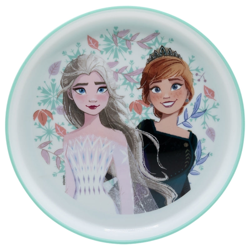 PLATO ANTIDESLIZANTE PREMIUM BICOLOR FROZEN SNOWY TALE - Imagen 1