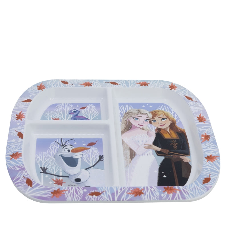 PLATO DIVIDIDO RECTANGULAR ST FROZEN AUTUM LEAVES - Imagen 2