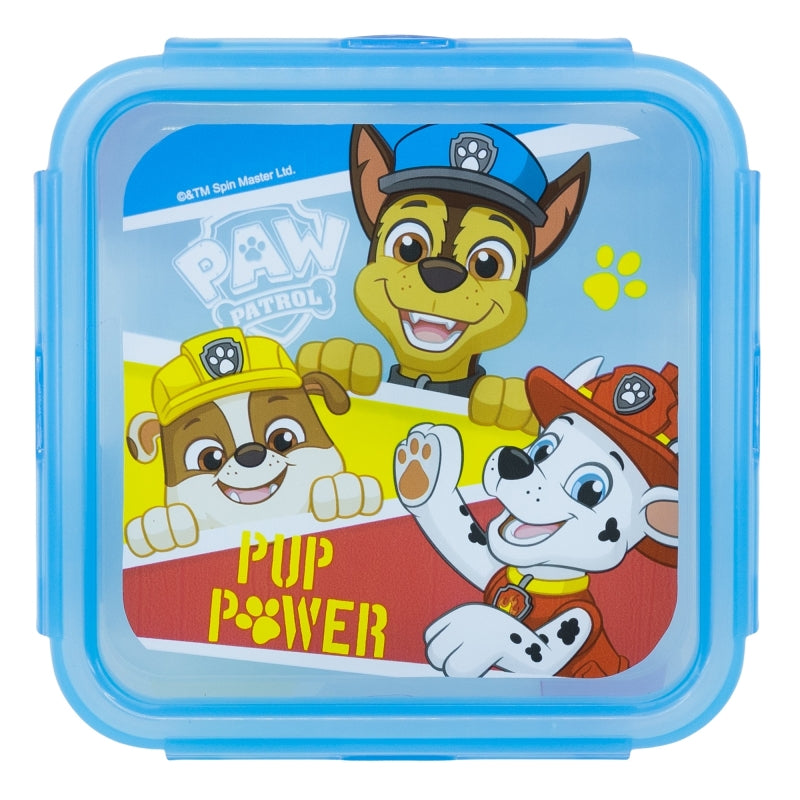 RECIPIENTE CUADRADO 500 ML PAW PATROL PUP POWER - Imagen 2